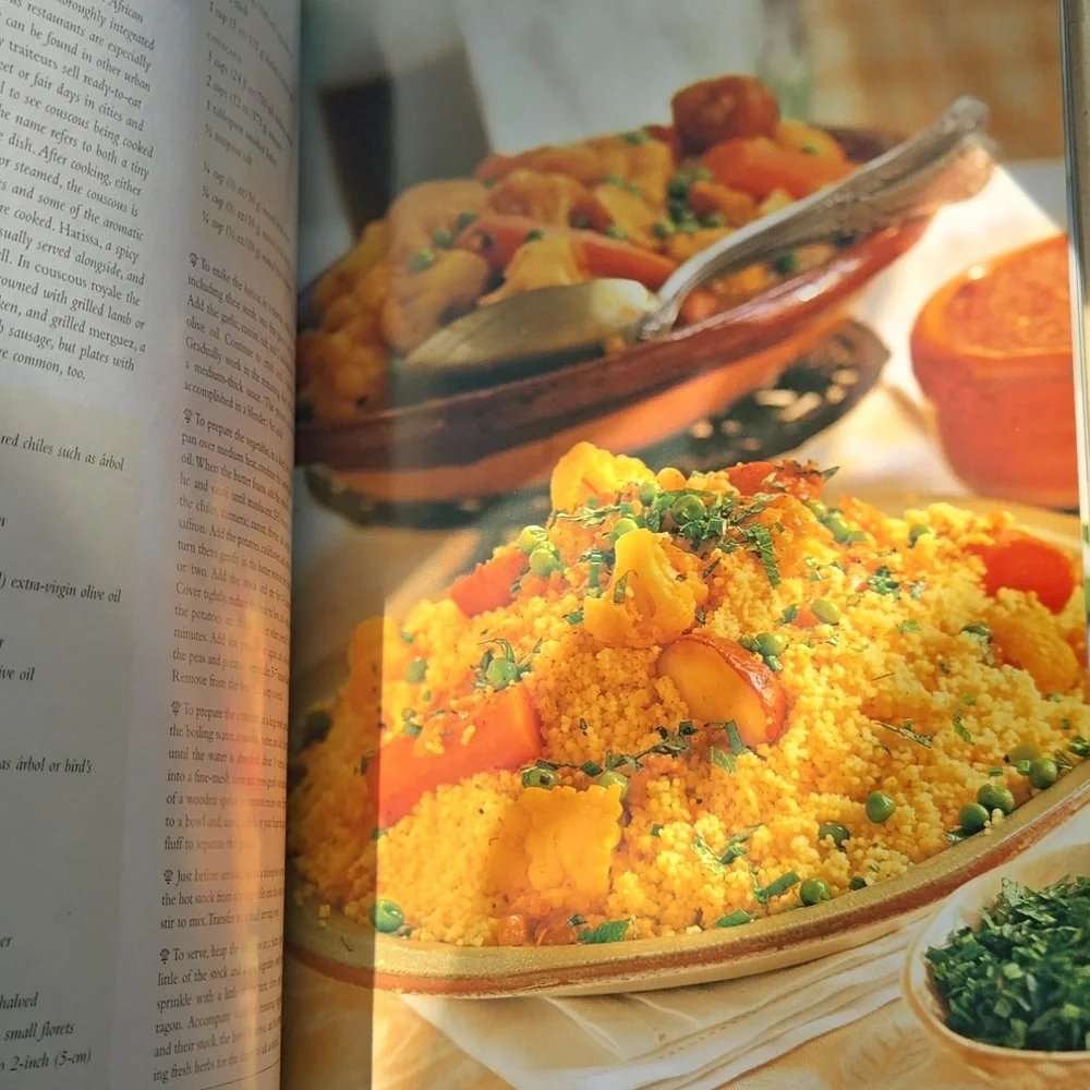 Williams Sonoma Savoring France Cookbook with Green and Yellow Cover
